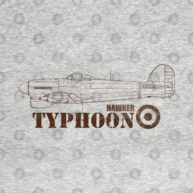 RAF Typhoon (distressed) by TCP